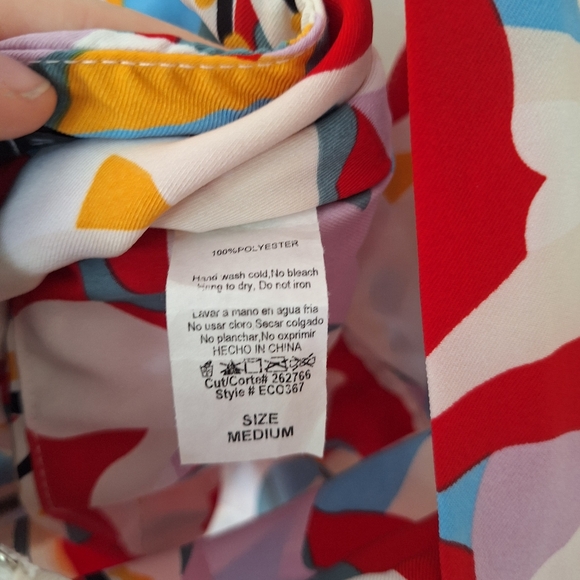 Etiquette Multicolor Halter Top Bralet - Picture 4 of 7